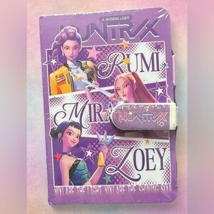 Huntrx Shining Light purple journal/diary